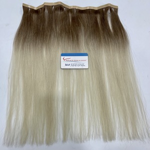 Super Promotion : Extensions de Cheveux Naturels Noirs Vietnamiens à Bandes Adhésives – 100% Cheveux Humains, Prix Direct Usine, Soyeux, Sans Chute ni Enchevêtrement - Product Image 1