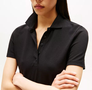 Mode Fit Polo t-shirts pour femmes léger coton à manches courtes t-shirts évacuation de l'humidité respirant femmes Polo t-shirts - Product Image 2