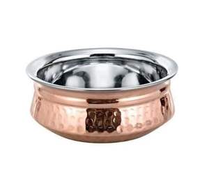 Handmade Traditional <b>Copper</b> Cookware Indian Griddles & Grill <b>Pans</b> <b>Copper</b> Handi - Product Image 6