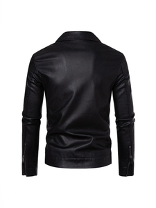 New Design Top Selling Men's Stylish <b>Genuine</b> <b>Leather</b> <b>Jacket</b> Fashion Men <b>Leather</b> <b>Jacket</b> Wholesale <b>Leather</b> <b>Jackets</b> for Men - Product Image 6