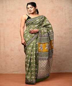 Vêtement traditionnel Saree en rayonne richement beau avec chemisier non cousu pour mariages et fêtes - Product Image 6