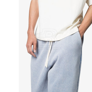 Pantalon de survêtement baggy décontracté taille moyenne motif droit vêtements à la mode dernière conception pour hommes à prix de gros bon marché - Product Image 5