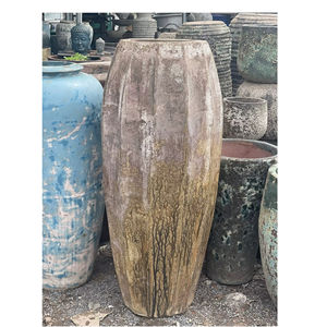 Macetas de Cerámica Esmaltada de Vietnam, Estilo Moderno, Decoración para Hogar, Jardín, Interior y Exterior, Fabricante UNI EXIM, Diseño Único - Product Image 1