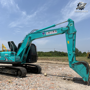 Excavatrice d'occasion Kobelco SK140, marque japonaise d'origine, 14 tonnes, excavatrice moyenne, excavatrice à chenilles en caoutchouc - Product Image 2
