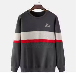 Vente chaude Sweatshirts Qualité supérieure Hommes Sweatshirts Basics Slim Fit Coton Polyester Fait Sweatshirts Pour Hommes - Product Image 1