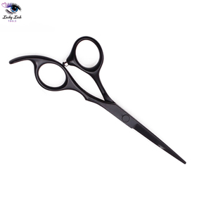 Tijeras de peluquero de fácil agarre suave profesional, acero inoxidable sólido, corte súper afilado para hombres y mujeres, logotipo privado personalizable, Belleza - Product Image 6