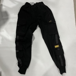 Pantalon cargo de sport d'été décontracté pour hommes, haute qualité, vente en gros, pantalon uni personnalisé, coupe confortable - Product Image 1