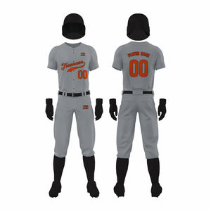 Wholesale Fully Sublimation Custom Team Baseball Uniform <b>Men</b> Sports Baseball Uniform Set Custom Sports Wear Baseball Uniforms - Product Image 1