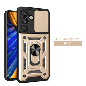 Lichicase เคสฝาปิดเลนส์แบบเลื่อนได้กันแรงโน้มถ่วง, เคสโทรศัพท์ขาตั้งสำหรับ <span class=keywords><strong>Samsung</strong></span> S26 PLUS เคสหุ้มเกราะ - Product Image 3