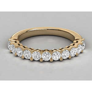 Bague pour femme en or 14 carats avec diamant de laboratoire - Product Image 5