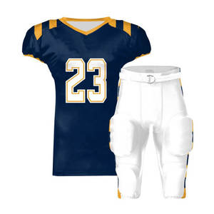 Dernière conception Sublimation Football Américain Uniformes Maillots Meilleure Qualité Équipe Uniforme Jersey - Product Image 2