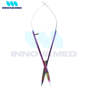 Ciseaux à ressort de beauté durables, antidérapants, entièrement personnalisés, couleur arc-en-ciel blanc 2025, lame droite en acier inoxydable de qualité supérieure - Product Image 4