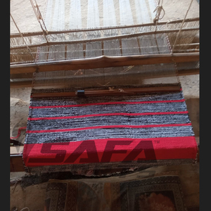 Falconry พรมสีแดงเข้ม-พรมผ้าฝ้ายธรรมชาติสำหรับกลางแจ้ง Falconry - Product Image 2