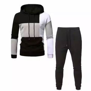 Vente en gros du fabricant Survêtement d'hiver léger et décontracté pour hommes, motif solide personnalisé, col à capuche, respirant, bonne qualité - Product Image 1