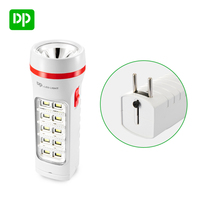 Lampe torche LED portable rechargeable à 2 modes, grande capacité avec lumière latérale SMD pour les situations d'urgence, charge AC/USB