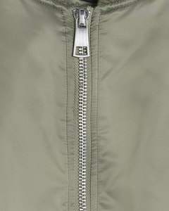 Nueva chaqueta de satén para hombre de nailon de ajuste Regular verde a la moda para hombre, diseño de servicio OEM, chaqueta Bomber personalizada para hombre, nueva ropa para hombre - Product Image 6