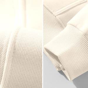 Sweat-shirt à capuche pour homme en polyester/coton respirant, écologique, 350g, manches longues, cordon de serrage, confortable, uni, haut de sport - Product Image 4