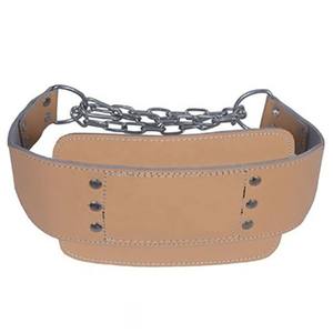 Cinturón de Peso Personalizado GAF Fitness de Cuero para Gimnasio, Sentadillas, Levantamiento de Pesas, Soporte Lumbar, Cadena de Acero Personalizada para Hombres y Mujeres - Product Image 5