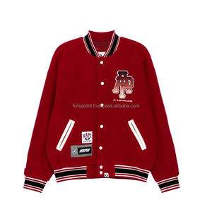 Custom Varsity <b>Jacket</b> Manufacturer Heavyweight Fabric Custom OEM <b>Men's</b> Oversized Bomber Baseball Varsity <b>Jackets</b> for <b>Men</b> - Product Image 4