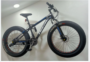 Bicicleta de montaña con neumáticos gruesos para todo terreno, tamaño 26, 21 velocidades y 24 velocidades - Product Image 2