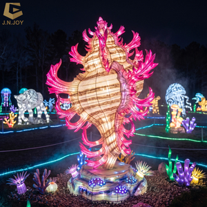 Installations de lanternes sur le thème de l'océan à grande échelle : <span class=keywords><strong>Tortue</strong></span> Lumineuse avec solution clé en main pour parcs à thème et espaces événementiels publics - Product Image 2