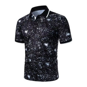 Camiseta Polo Extra Grande para Hombre con Logotipo Personalizado 2025, Camiseta con Logotipo Sublimado que Absorbe la Humedad - Product Image 3