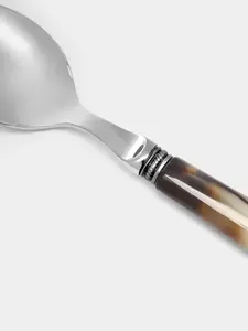 Service de couverts en métal avec poignées en résine, couverts en acier inoxydable, couverts à cuillère pour la maison et les ustensiles de cuisine - Product Image 4