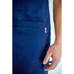 Tablier de travail Cantabrian 2.0 bleu, demi-tablier pour chef, en cuir et coton, réutilisable, pour serveur et cuisine - Product Image 6