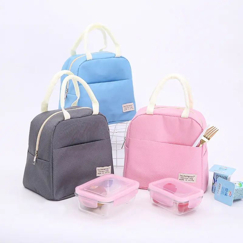 Cute Fashion Lunch Box Containers Thermal Waterproof Insulated Lunch Tote Bag for Kids Adult Work School Picnic