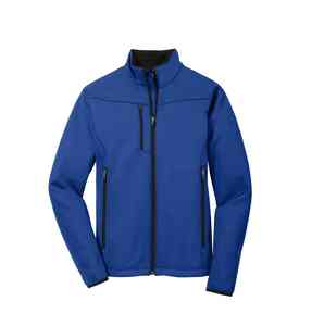 ODM personnalisé hommes Softshell veste imperméable respirant à capuche polyester coupe-vent randonnée en plein air camping vêtements de sport en gros - Product Image 1