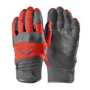 Nouveau Vente de Gros Gants de Frappeur de Baseball pour Hommes et Logo Personnalisé Meilleur Design Gants de Baseball en Cuir - Product Image 6