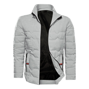 Chaqueta Bomber Térmica Impermeable y Cortavientos Reversible de Diseño Personalizado OEM 2026 para Hombre, Talla Grande, Estándar, con Plumas, para Invierno, Estilo Urbano - Product Image 3