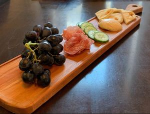Most selling wooden serving board cheese <b>snack</b> for food serving breakfast food <b>bar</b> home kitchen decor wedding gifts restaurant - Product Image 2