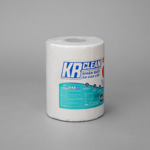 Serviettes de table vietnamiennes blanches à 1 pli de qualité supérieure pour restaurants Le tissu non tissé de style rouleau offre une capacité d'absorption abordable - Product Image 3