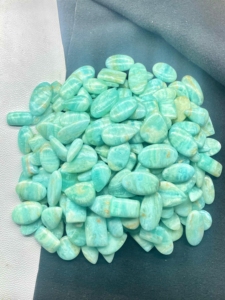 อัญมณี aragonite ธรรมชาติอัญมณี Cabochon, อัญมณี argonite กึ่งมีค่าธรรมชาติสำหรับทำเครื่องประดับทำมือ Cabochon argonite - Product Image 6