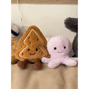 Jelly Cat - Colgante de Peluche de Árbol de Navidad y Estrella Relleno de Algodón PP Súper Suave, Regalo de Navidad y Cumpleaños para Niños - Product Image 1
