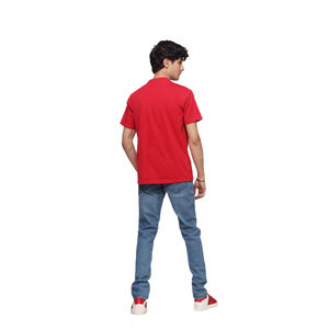 Camisetas de Manga Corta para Hombre, Cuello Redondo, Diseño de Logotipo Personalizado, Ribete en Contraste, Bolsillo en el Pecho, 100% Algodón, Anti-Pilling, Secado Rápido - Product Image 6