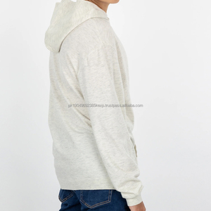Sweat-shirt à capuche en tricot pour homme, sweat-shirt en coton biologique pour homme, sweat-shirts durables pour homme, sweat-shirt personnalisé avec capuche - Product Image 5