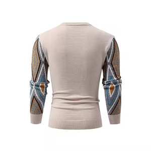 Sweat-shirt à col rond épais 100% coton pour hommes OEM Style uni avec col à capuche Logo sur le devant Utilisation pour la saison d'hiver - Product Image 5