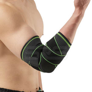 Coderas personalizadas para levantamiento de pesas de alta calidad para bíceps, coderas de entrenamiento Unisex - Product Image 2