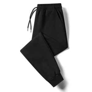 Nouveau pantalon de jogging ample en coton respirant et lourd, coupe droite, streetwear, décontracté, uni, pantalon de survêtement pour homme - Product Image 1