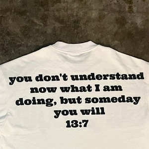 Camiseta cuadrada de gran tamaño con cuello redondo y peso pesado superventas, ropa de calle con estampado personalizado, camiseta recortada para hombre, camiseta de moda de talla grande - Product Image 5