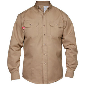 <span class=keywords><strong>Direct</strong></span> Selling Fr Kleding Vlambestendig Vuurvast Shirt Mannen Industrieel Werk Uniform Hoge Kwaliteit