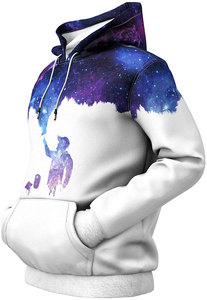 GREAT WEARS Sudadera gráfica 3D de invierno para hombre y mujer Sudadera con capucha de ganchillo bordada con estampado Digital de bolsillo - Product Image 3