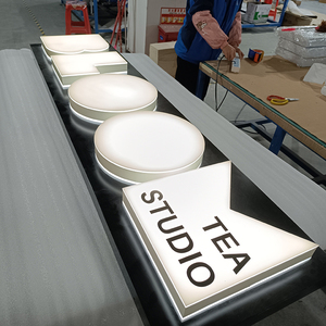 Custom Shop <b>LED</b> Sign Business Frontlit and Backlit <b>Letters</b> 3D Illuminated Logo Board Shop Name <b>LED</b> <b>Letters</b> - Product Image 2