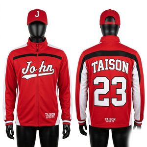 Ensemble de sweat-shirts personnalisés avec logo brodé par sublimation, en polaire polyester premium 280 GSM, gris lacrosse et bordeaux, manches à empiècements. - Product Image 6
