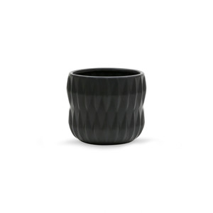 CUD8906BK - Large Unique Black <b>Ceramic</b> <b>Pot</b> - 6 - Product Image 1