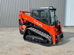 Cargadora de orugas Kubota usada de alta calidad con cucharón frontal para manejo de materiales de construcción agrícola - Product Image 5