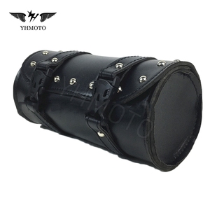 Para Harley Davidson XC750 Street XLH883 RH975 Nightster Piezas de motocicleta Retro Touring Almacenamiento de viaje PU barril bolsa alforja - Product Image 3