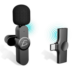 <b>Wireless</b> Lavalier <b>Microphone</b> for Android Cell Phone for Clear Audio Recording - Product Image 1